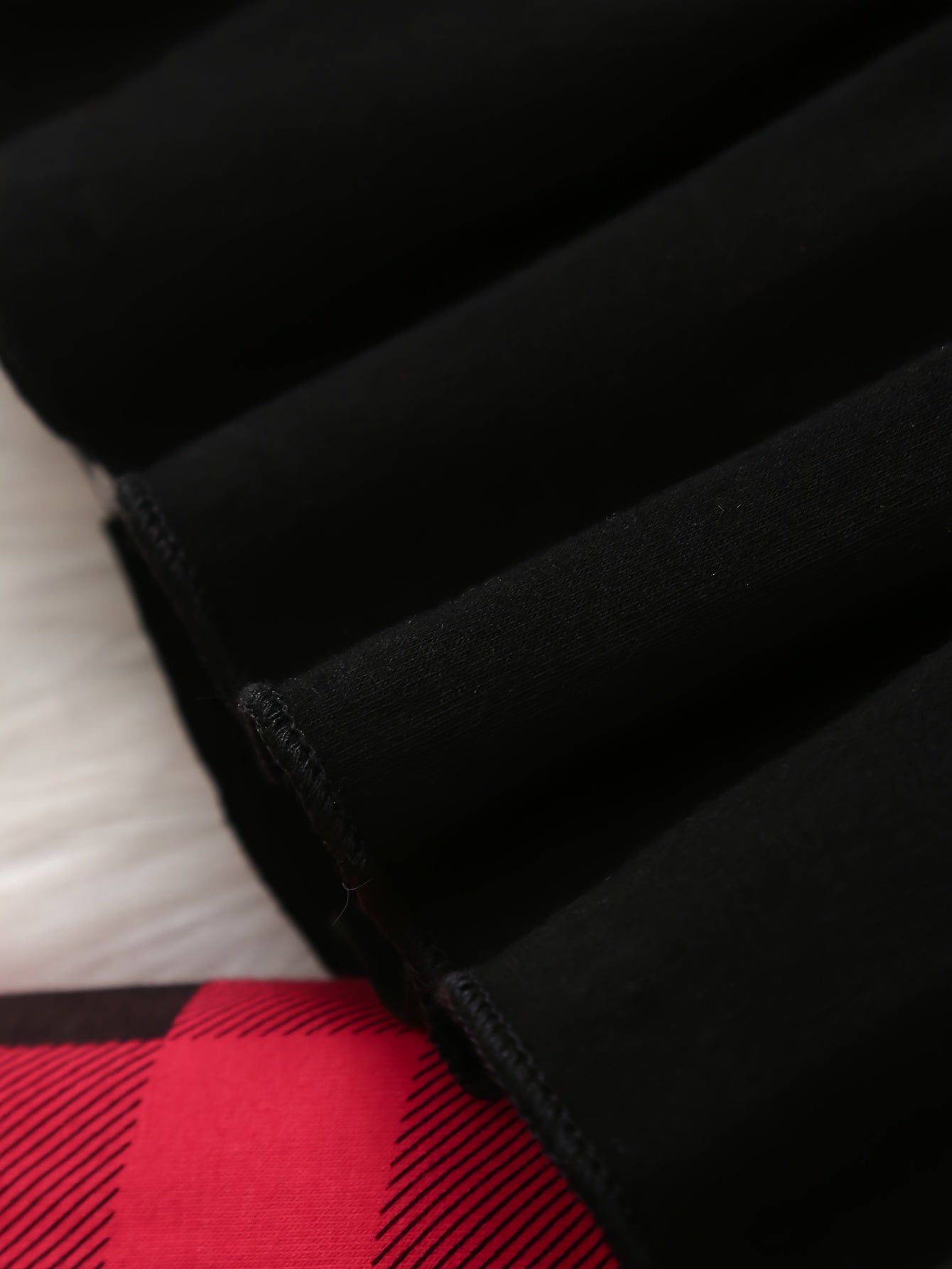 Adorable Baby Girl Christmas Outfit - Cozy Long-Sleeve Dress with "My 1st Christmas" Tree Print, Matching Checkered Pants & Red Bow Tie Scarf - Perfect Holiday Set for Newborns, Baby Girl Christmas Clothes, Perfect for Outdoo