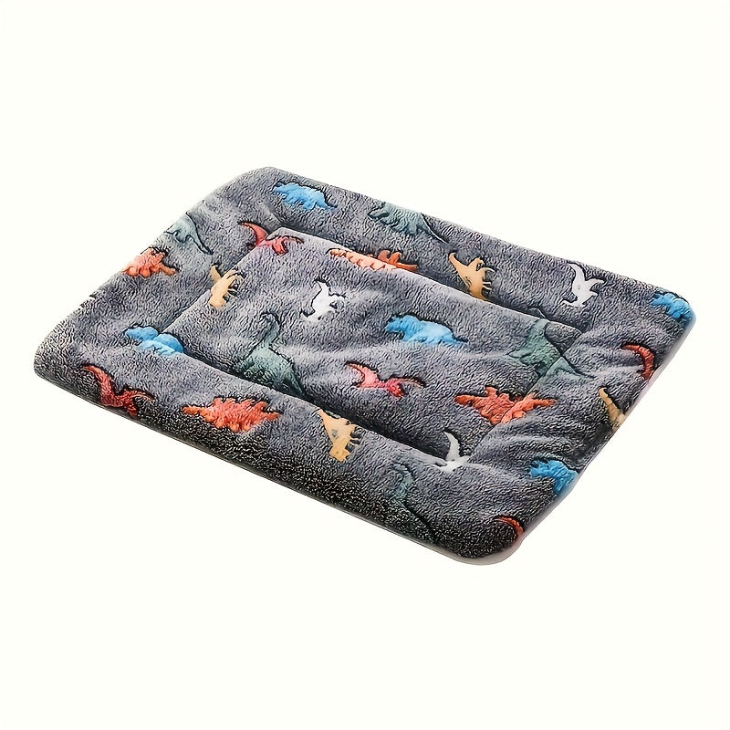 1 Ultra-Soft Comfortable Polyester Velvet Cartoon Animal Pattern Dog Mat, Suitable for Extra Small/Small/Medium/Large Various Sizes of Puppies and Adults, Dog Costume Halloween, Dog Christmas Clothes, Dog Christmas Outfit, Pu