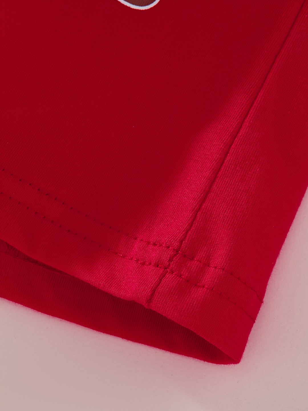 [Christmas Santa Claus Set] Christmas Santa Claus Boys & Girls Set - Red Long Sleeve Top with Santa & Snowflake Print, Red & White Striped Pants, Round Neck, All-Season Comfort, Casual Home Wear, Christmas Pajamas, Christmas