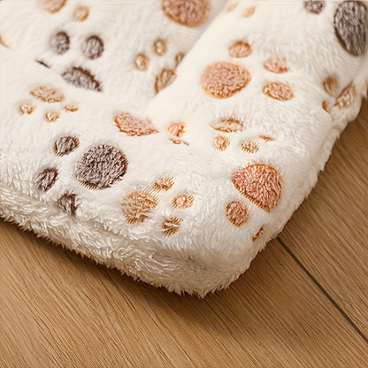 1 Ultra-Soft Comfortable Polyester Velvet Cartoon Animal Pattern Dog Mat, Suitable for Extra Small/Small/Medium/Large Various Sizes of Puppies and Adults, Dog Costume Halloween, Dog Christmas Clothes, Dog Christmas Outfit, Pu