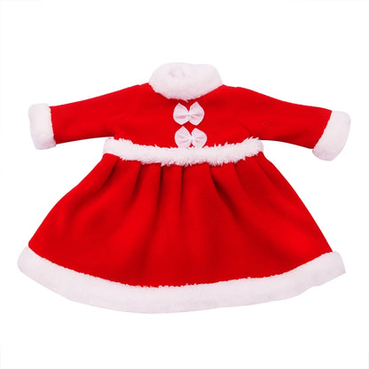 Christmas Doll Clothes Suit For American 18 Inch Girl Doll Cute Outfit Dress Seet For 43Cm Baby New Born&Our generation Doll Toy
