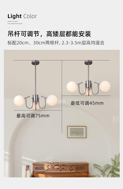 Mid Century Chandelier Antique Bauhaus Chandelier For Living Room Bedroom Restaurant Decor Designer Dining Room Hanging Lamp