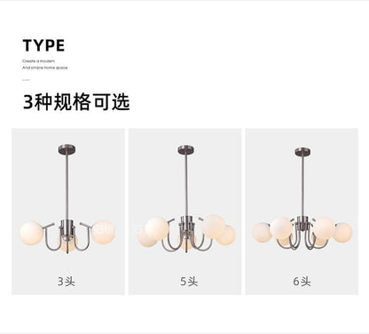 Mid Century Chandelier Antique Bauhaus Chandelier For Living Room Bedroom Restaurant Decor Designer Dining Room Hanging Lamp