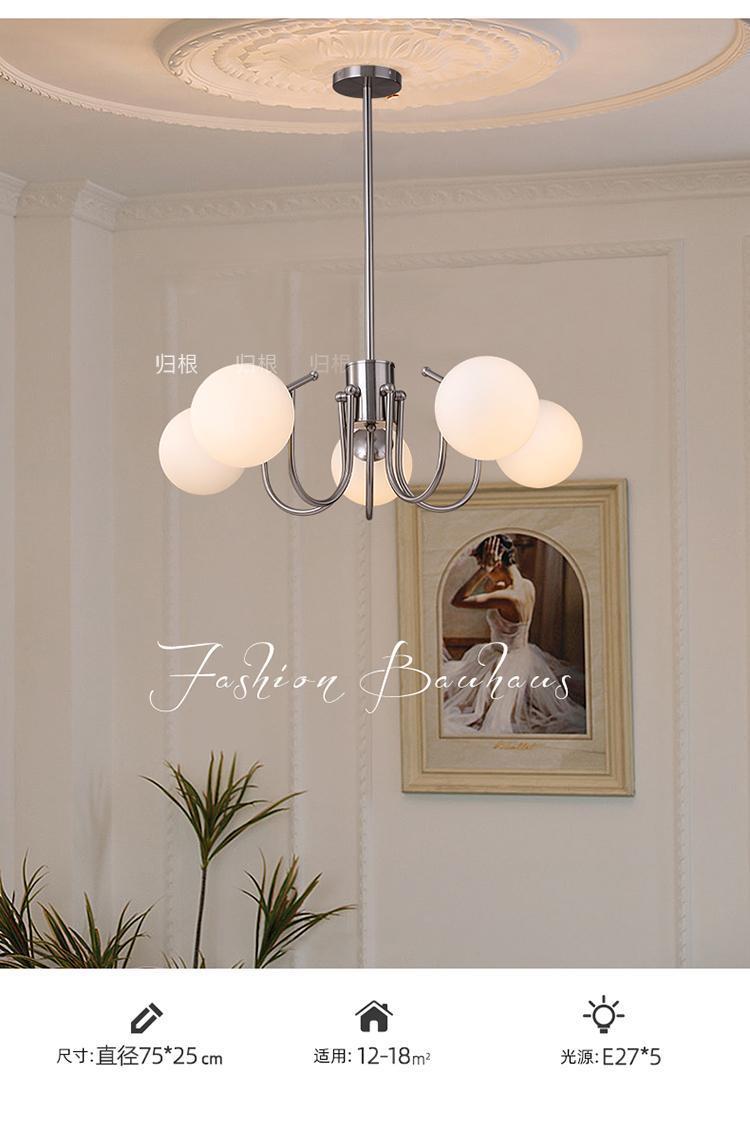 Mid Century Chandelier Antique Bauhaus Chandelier For Living Room Bedroom Restaurant Decor Designer Dining Room Hanging Lamp