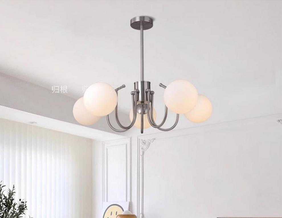 Mid Century Chandelier Antique Bauhaus Chandelier For Living Room Bedroom Restaurant Decor Designer Dining Room Hanging Lamp