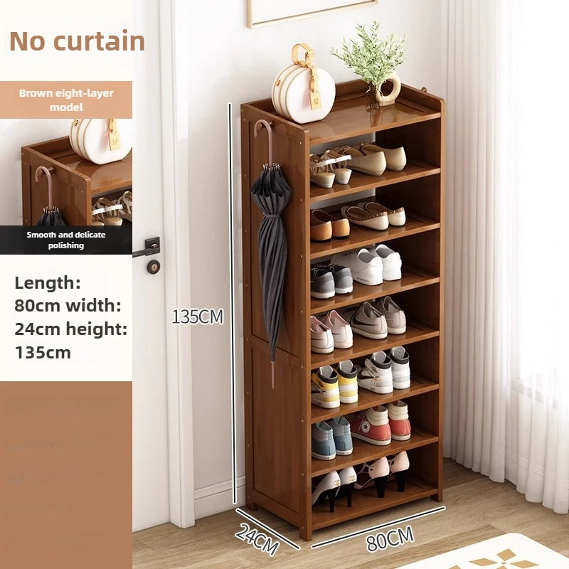 Household shoe cabinet, shoe storage rack, simple shelf, large-capacity shoe rack.