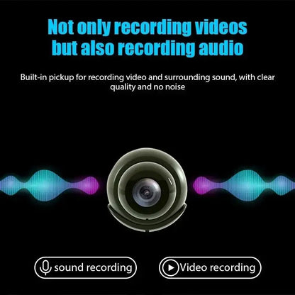 New X5 Mini Camera 1080P Clear Night Vision Lightweight Portable Premium Cams Motion Detection Wireless Surveillance Camera