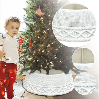Christmas Exquisite Tree Skirt Family Holiday Atmosphere Decoration Supplies Bring Warm Lovely Ambiance To Festival Party