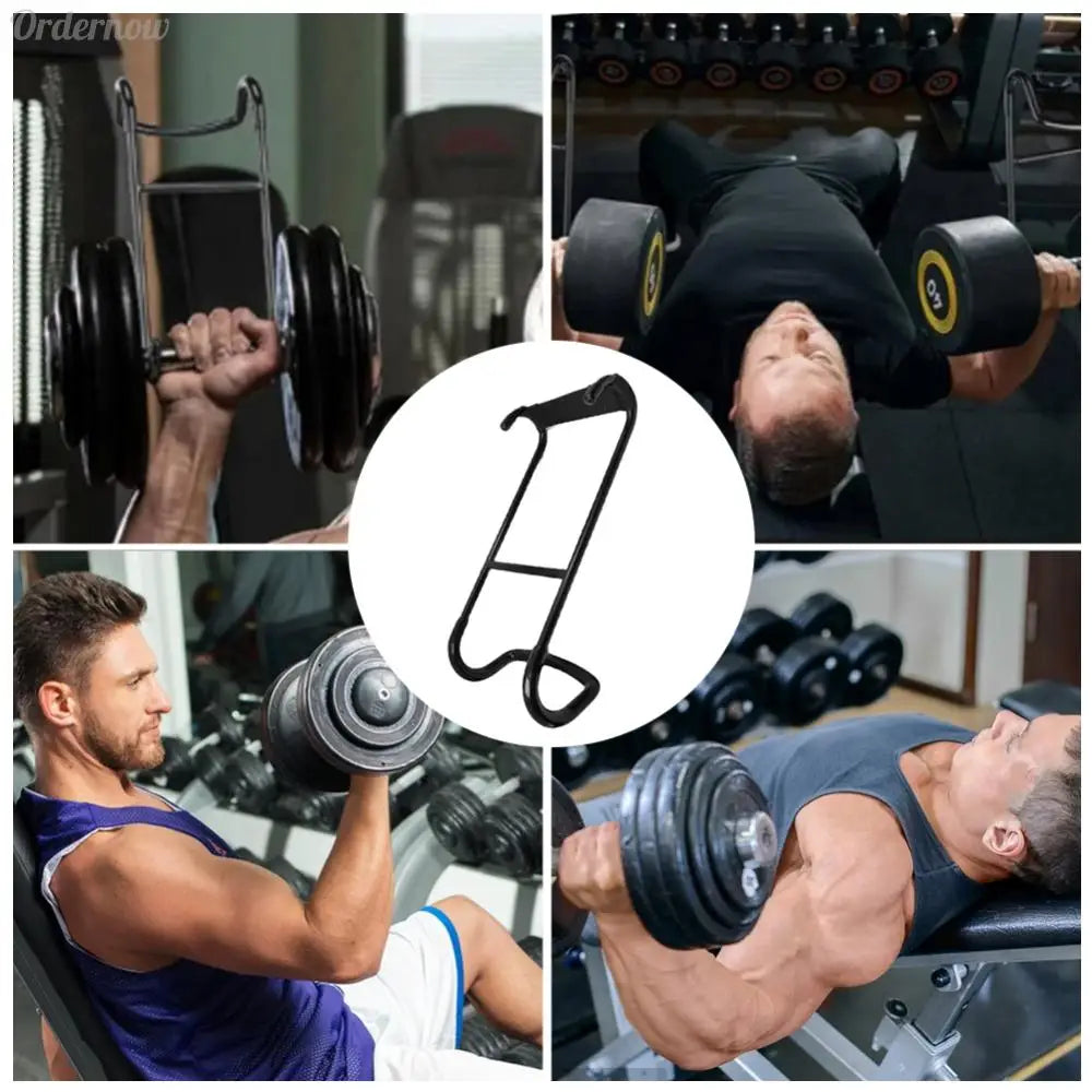 Dumbbell Spotter Hooks 250 lbs Load Capacity Heavy Duty Dumbbell Hooks for Dumbbell Bench Press Chest & Shoulder Workout