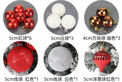 Christmas Decoration 45/60cm Christmas Tree Desktop Small Tree Ornaments New Year Navidad Gift Christmas Festival Party Supplies