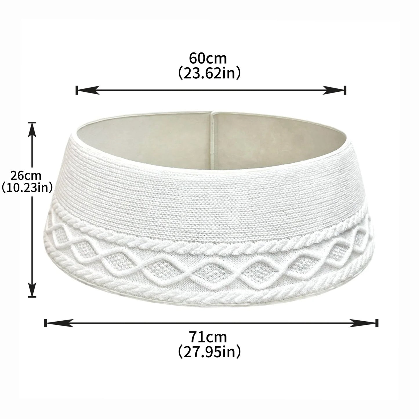 Christmas Exquisite Tree Skirt Family Holiday Atmosphere Decoration Supplies Bring Warm Lovely Ambiance To Festival Party