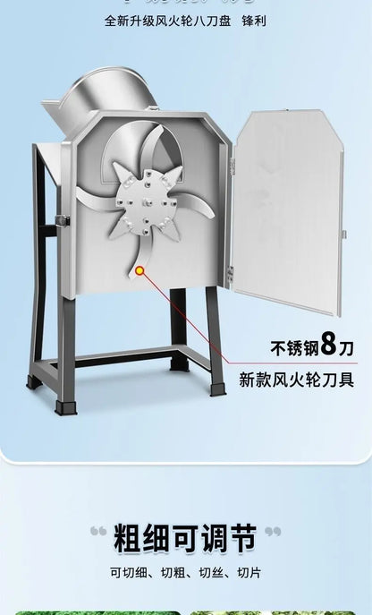 Household Electric Forage Chopper, Small Feed Grinding Machine for Cattle, Sheep, Chicken & Pig Breeding, Efficient Hay Shredder