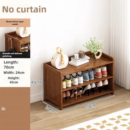 Household shoe cabinet, shoe storage rack, simple shelf, large-capacity shoe rack.