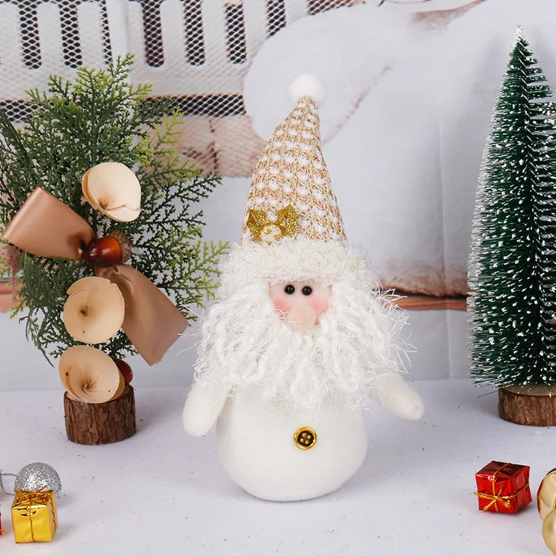 Christmas dwarf dolls Santa snowman dolls Christmas decoration products Christmas gift ornaments