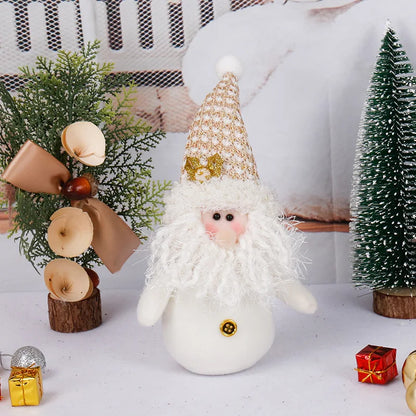 Christmas dwarf dolls Santa snowman dolls Christmas decoration products Christmas gift ornaments