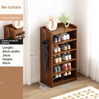 Household shoe cabinet, shoe storage rack, simple shelf, large-capacity shoe rack.