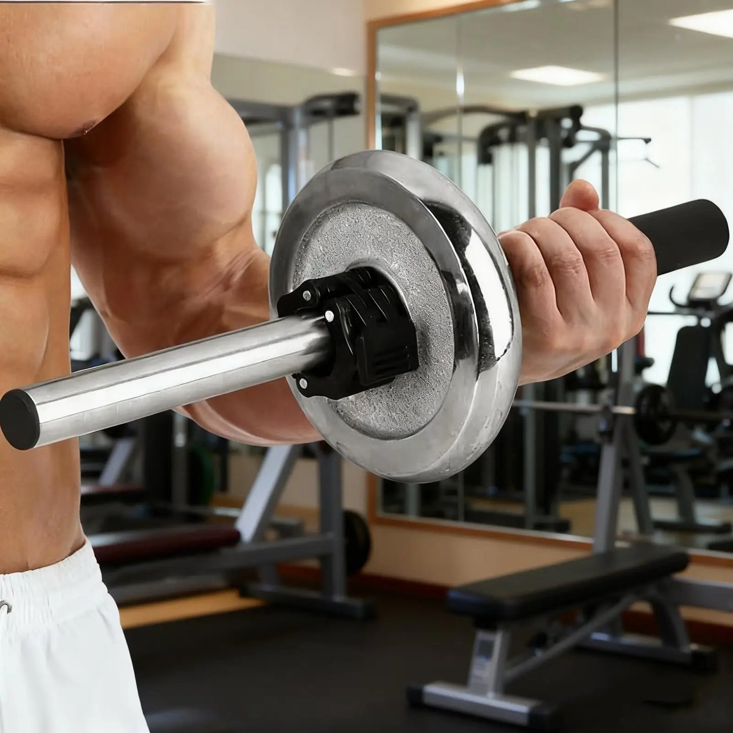 Dumbbell Bar Wrist Bar Workout Exerciser Equipment Adjustable Forearm Strengthener For Women Men Home Workplace Gym Fitness