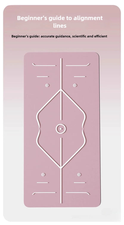 Yoga Mat Fitness Mat Household Non-slip Shock Absorption Silent Thickened Widened Sound Insulation Girls Jump Mat Floor Mat