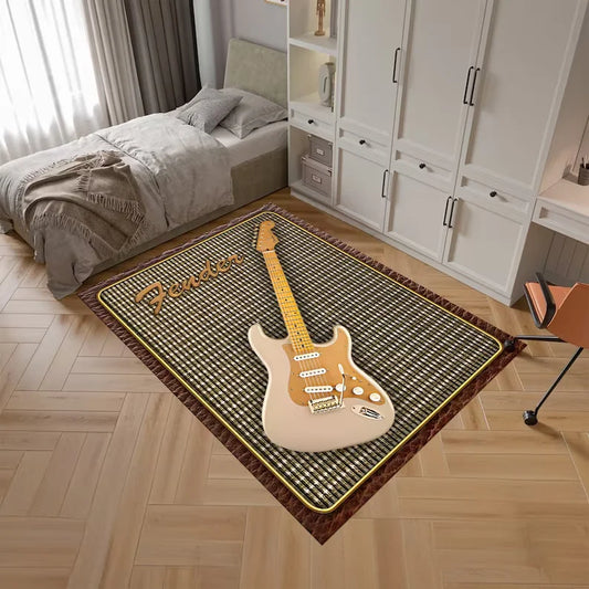 Rock Rug Legends Rug Guitar Rug Music Decor Music Room Music Rug Colorful Rug,Awesome Rug Unique Rug Area Rug Gifts for Her