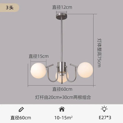 Mid Century Chandelier Antique Bauhaus Chandelier For Living Room Bedroom Restaurant Decor Designer Dining Room Hanging Lamp