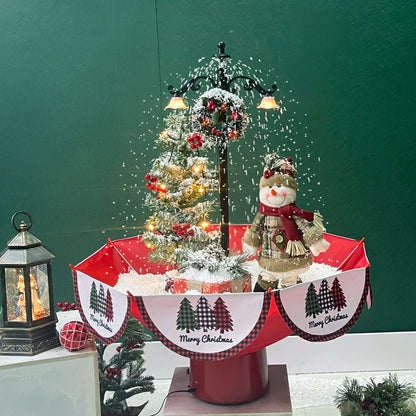 Christmas Tree Party Home Christmas Decoration 75cm 125cm 170cm Snow Christmas Tree with Decoration