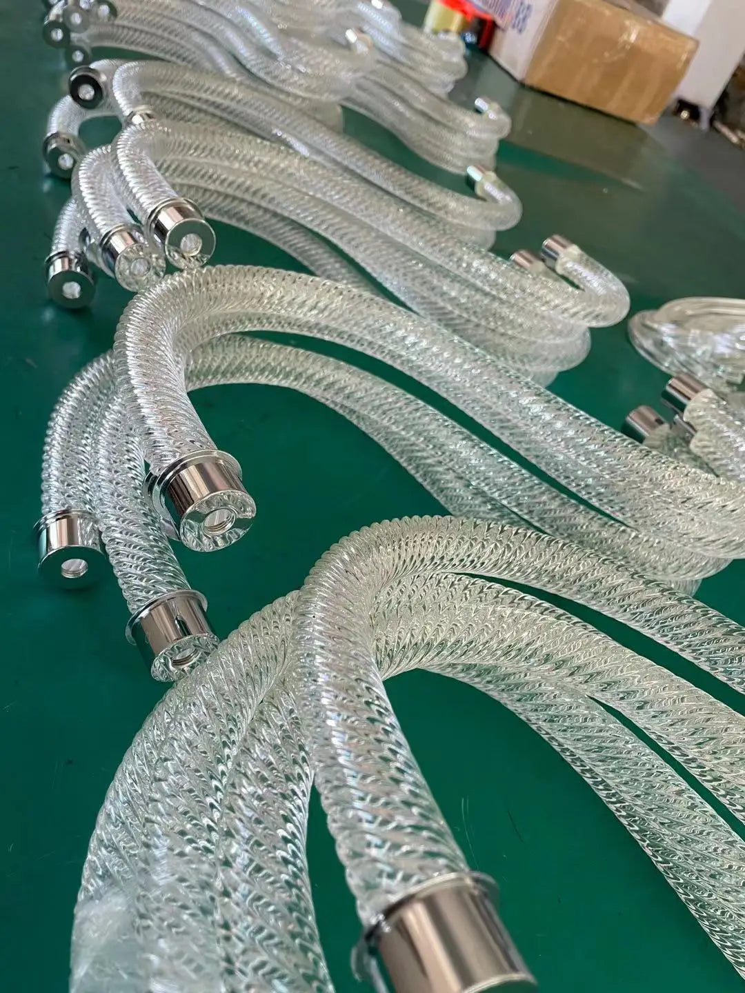 Living Room Chandelier Large Hotel Wedding Luxury Crystal Ceiling Lustre Led Crystal Pendant Light Hotel villa Palac Fixture