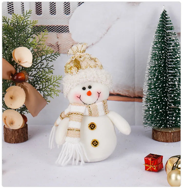Christmas dwarf dolls Santa snowman dolls Christmas decoration products Christmas gift ornaments