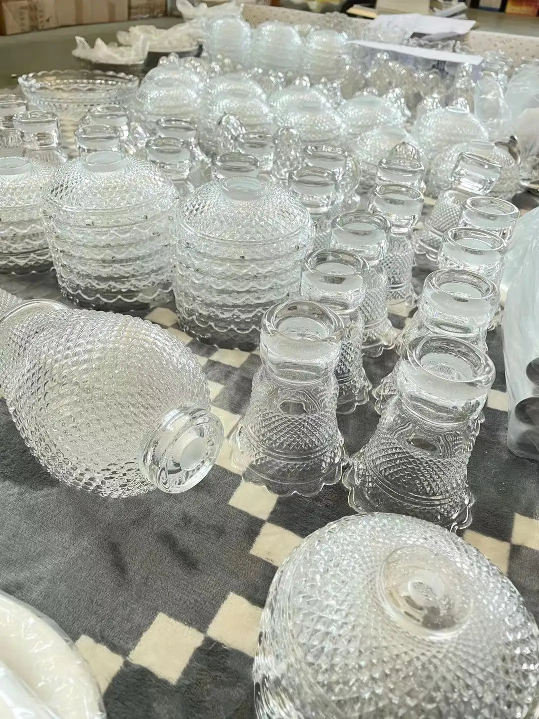 Living Room Chandelier Large Hotel Wedding Luxury Crystal Ceiling Lustre Led Crystal Pendant Light Hotel villa Palac Fixture