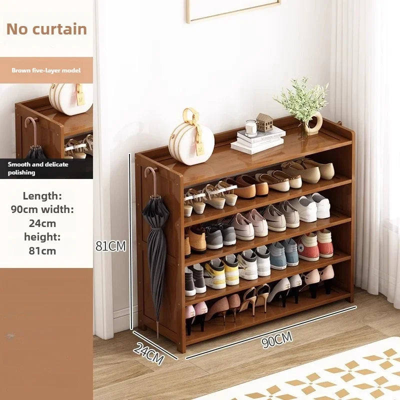 Household shoe cabinet, shoe storage rack, simple shelf, large-capacity shoe rack.