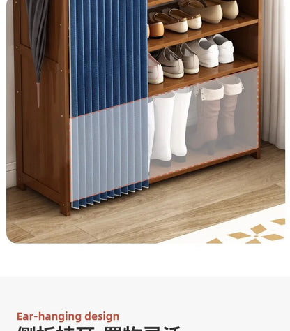 Household shoe cabinet, shoe storage rack, simple shelf, large-capacity shoe rack.