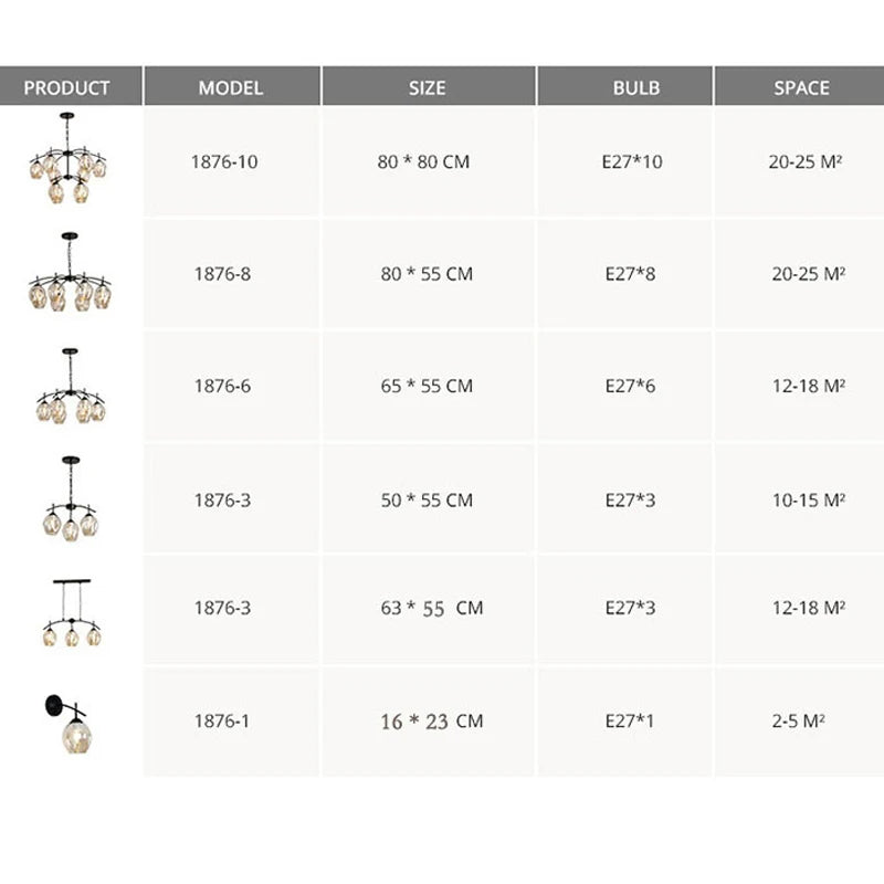 Nordic Chandelier For Foyer Dining room Bar Kitchen Island hanging chandelier Art Decor glass bubble chandelier