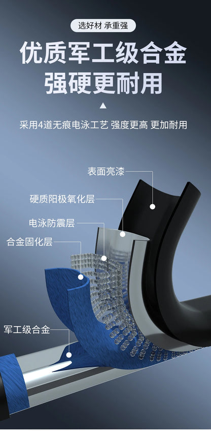 Household  Indoor  Folding  Telescopic  Herringbone  Portable  Four-step  Stairs Carbo