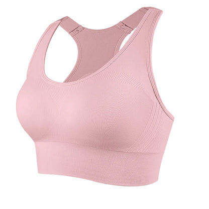 Sports Bras for Women Hollow Out Breathable Seamless Stretchy Beautiful Back Yoga Bra with Removable Cups Gym Sportswear