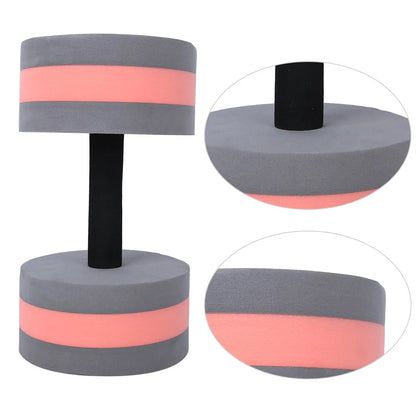 Eco Friendly Roundness Foam Water Floating Dumbbell Fitness Equipment Fitness Foam Dumbbell Floating Dumbbell Roundness Dumbbell