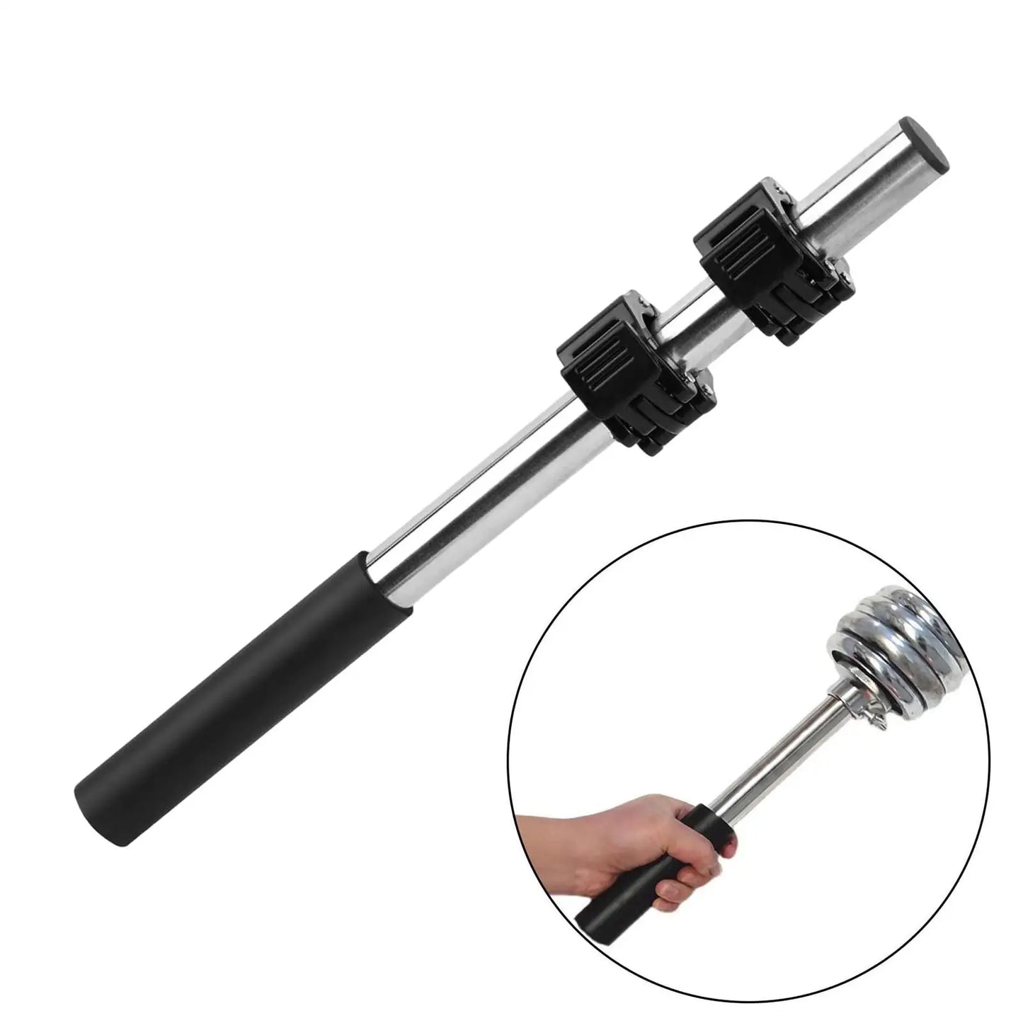 Dumbbell Bar Wrist Bar Workout Exerciser Equipment Adjustable Forearm Strengthener For Women Men Home Workplace Gym Fitness