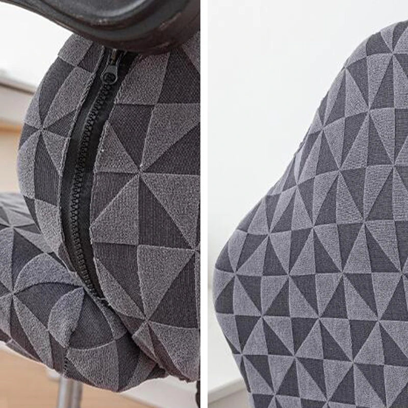 Office Chair Covers Elastic Stretch Washable Computer Slipcovers Breathable Gaming Chair Computer Chair Arm Chair Cover New
