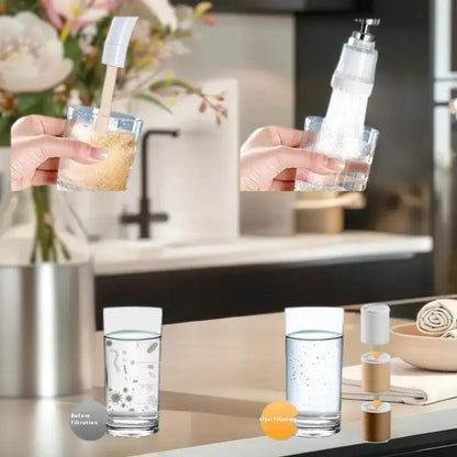 Household Vari-angle Faucet Water Filter for Kitchen and Bathroom Utility