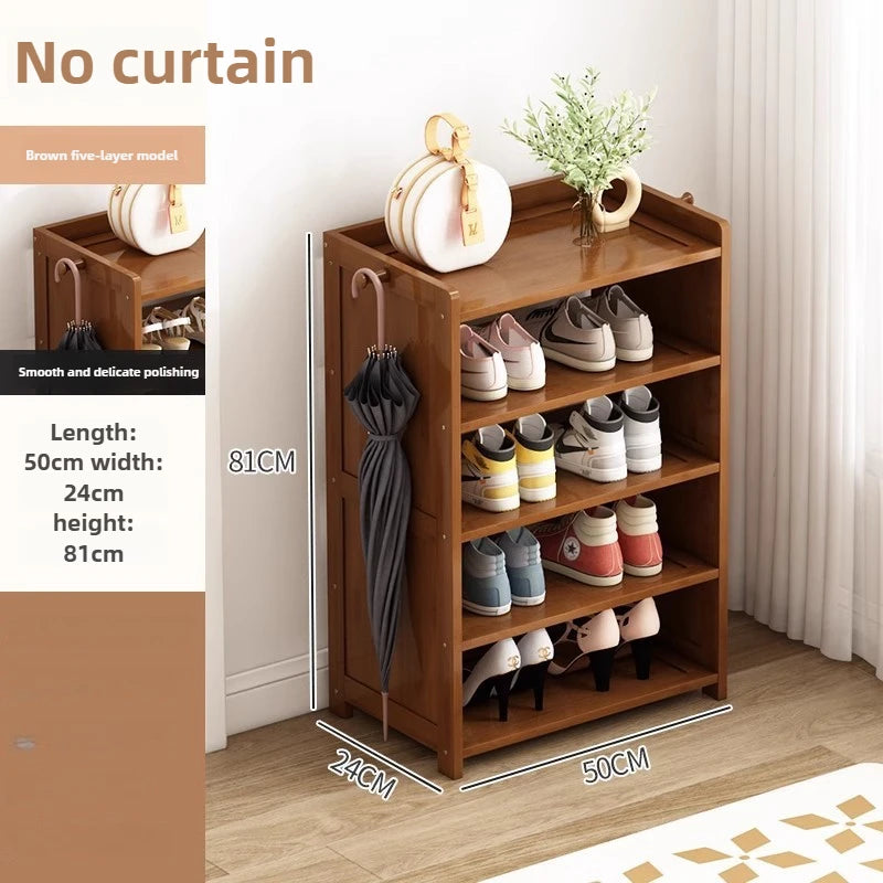 Household shoe cabinet, shoe storage rack, simple shelf, large-capacity shoe rack.