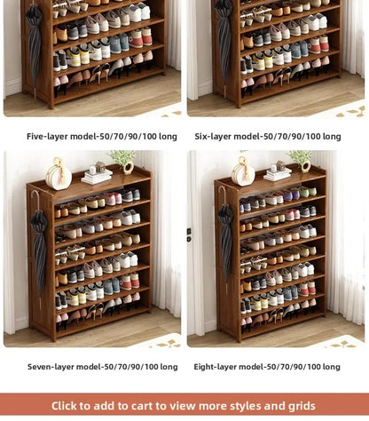 Household shoe cabinet, shoe storage rack, simple shelf, large-capacity shoe rack.