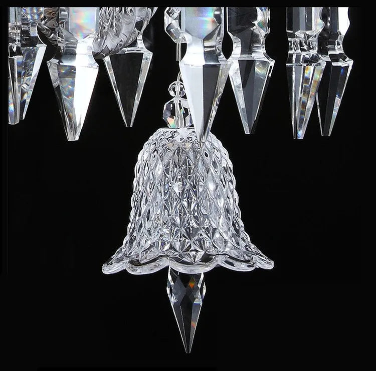 Living Room Chandelier Large Hotel Wedding Luxury Crystal Ceiling Lustre Led Crystal Pendant Light Hotel villa Palac Fixture