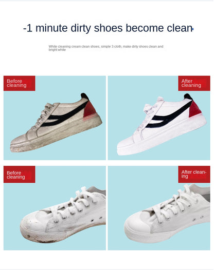 Household Cleaning  Anhydrous Cleaning Cream Small White Shoes Sneakers Canvas Shoes Shoes Cleaning Artifact