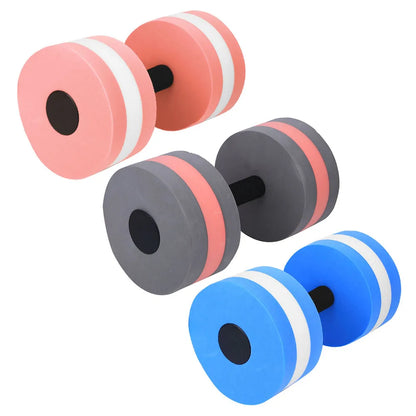 Eco Friendly Roundness Foam Water Floating Dumbbell Fitness Equipment Fitness Foam Dumbbell Floating Dumbbell Roundness Dumbbell