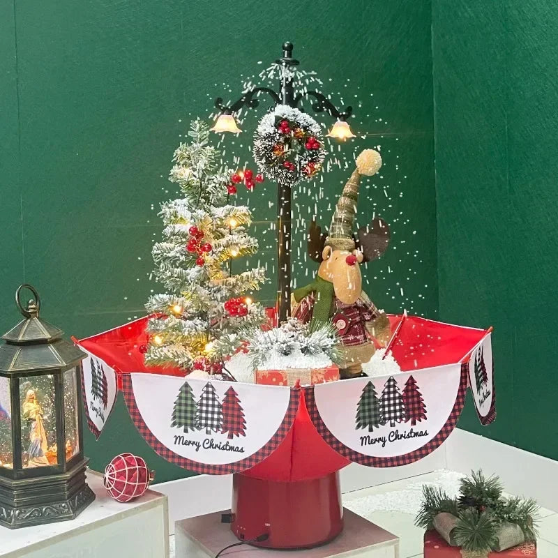 Christmas Tree Party Home Christmas Decoration 75cm 125cm 170cm Snow Christmas Tree with Decoration