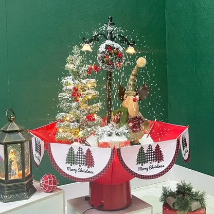 Christmas Tree Party Home Christmas Decoration 75cm 125cm 170cm Snow Christmas Tree with Decoration
