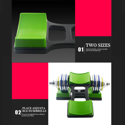 Dumbbell Bracket Mat Household Dumbbell Rack Mat Durable Dumbbell Storage Frame For Home Gym Fitness Training Accessories