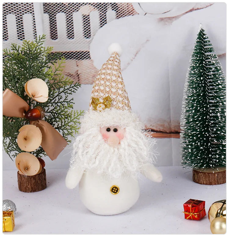 Christmas dwarf dolls Santa snowman dolls Christmas decoration products Christmas gift ornaments