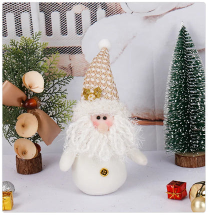 Christmas dwarf dolls Santa snowman dolls Christmas decoration products Christmas gift ornaments