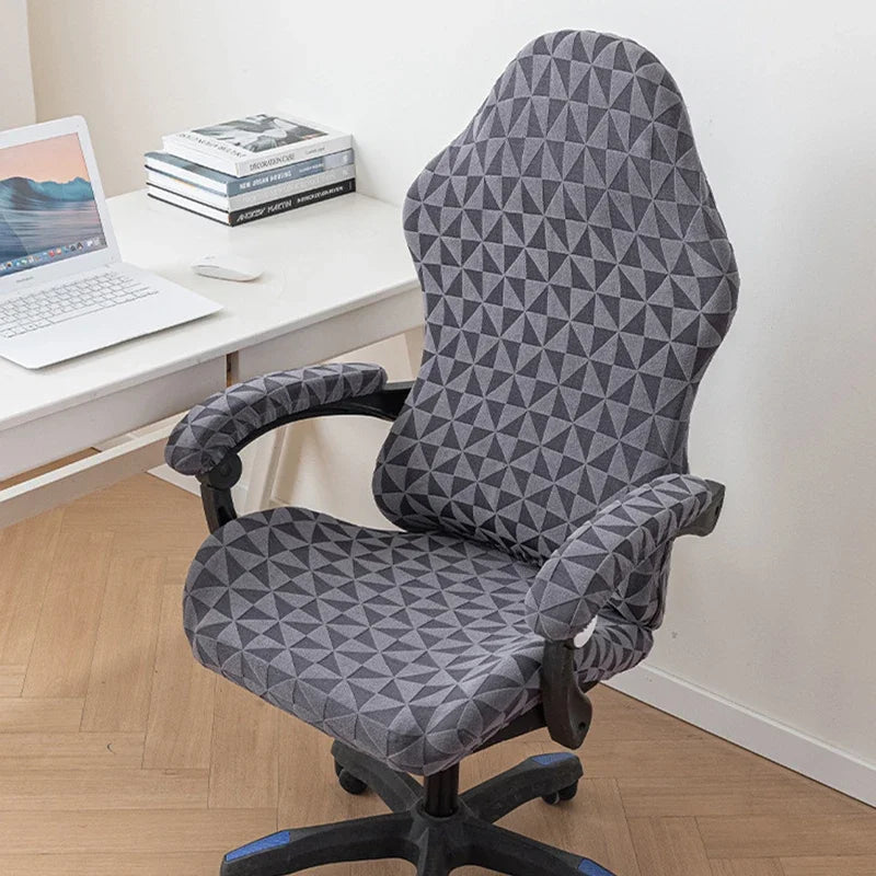 Office Chair Covers Elastic Stretch Washable Computer Slipcovers Breathable Gaming Chair Computer Chair Arm Chair Cover New
