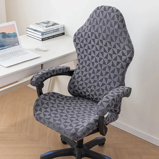 Office Chair Covers Elastic Stretch Washable Computer Slipcovers Breathable Gaming Chair Computer Chair Arm Chair Cover New