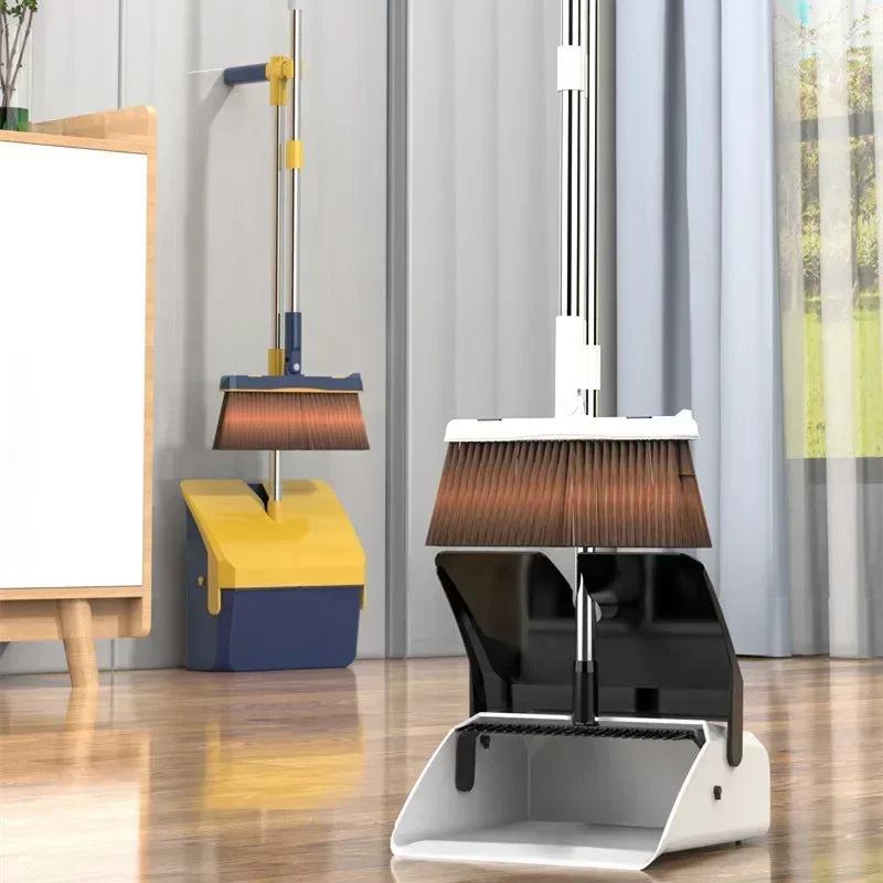 Broom Dustpan Set Combination Intelligent Cleaning Tool Magic Home Accessories Garbage Collector Sweeper Household Products